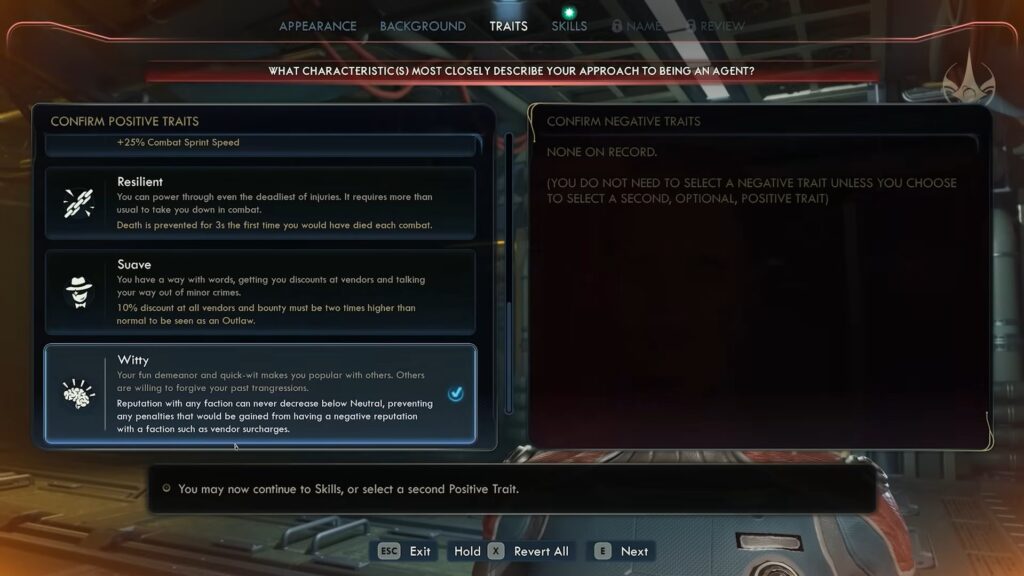 Witty Trait