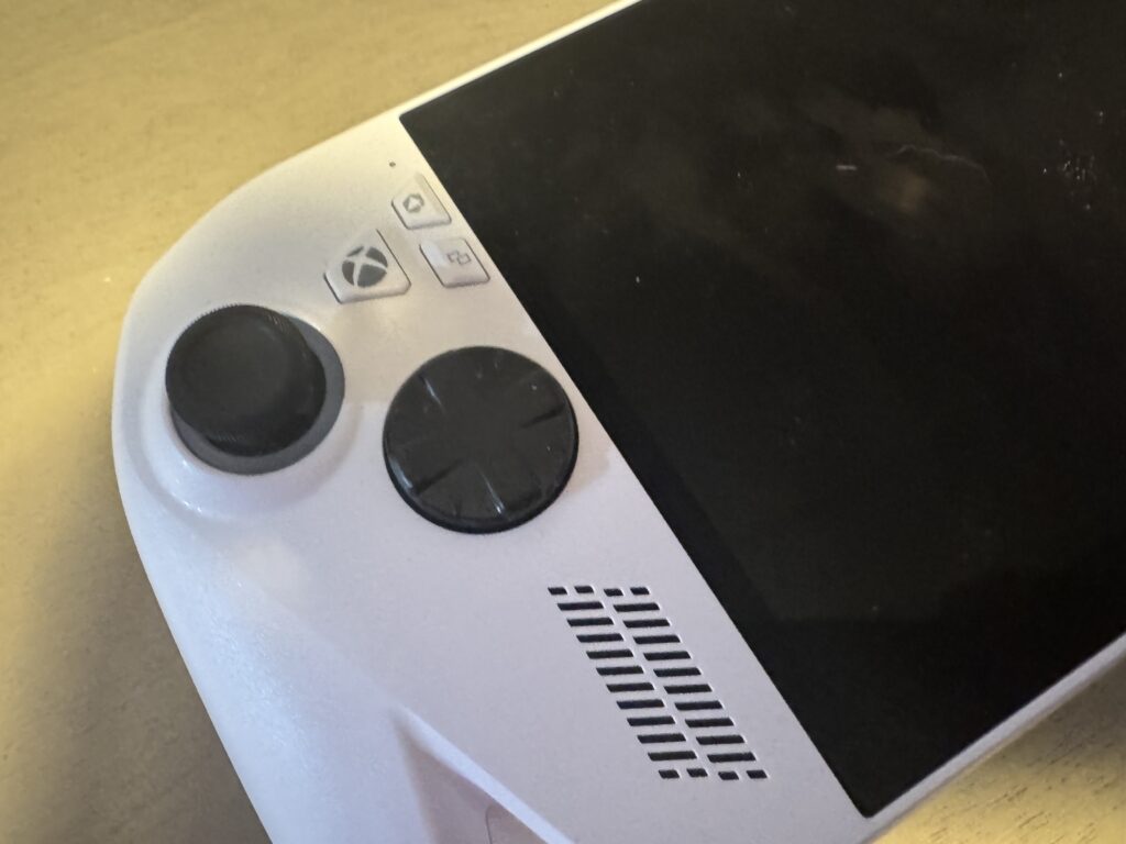 rog xbox ally buttons