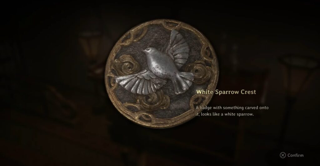 white sparrow crest