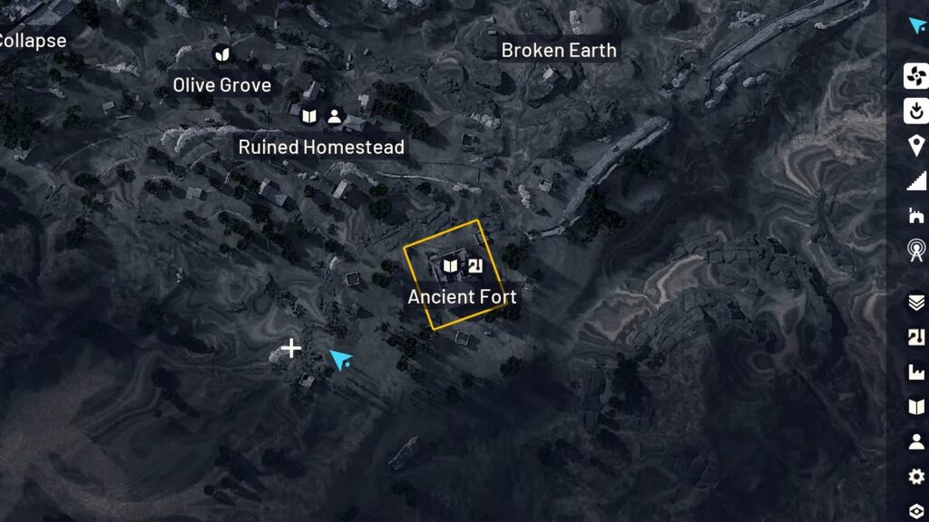 Ancient Fort Location