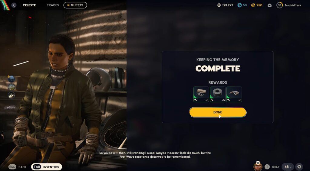 Keeping the Memory Rewards