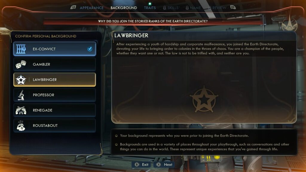 Lawbringer Background The Outer Worlds 2
