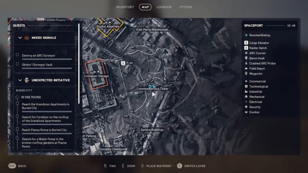 Spaceport location