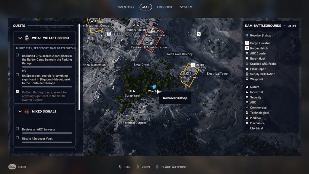 Spider ARC Robot Location Arc Raiders
