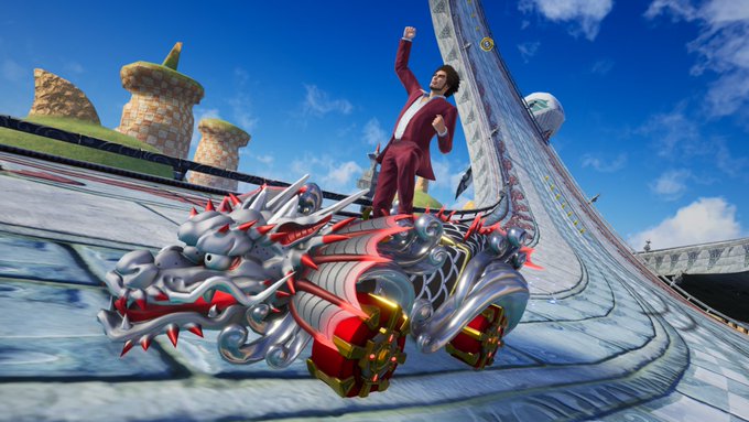 ichiban kasuga sonic racing sonic racing crossworlds ichiban kasuga