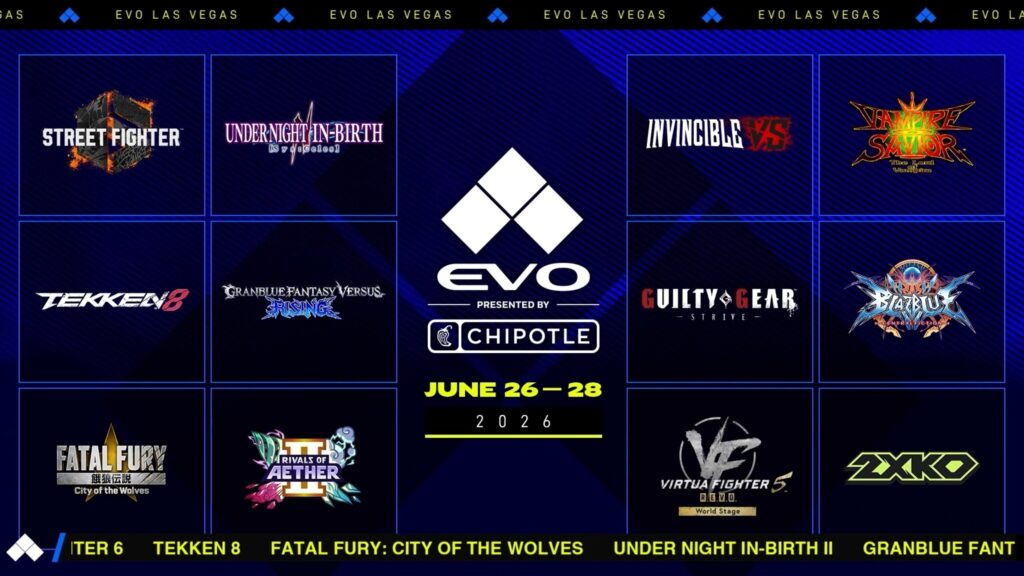 evo 2026 las vegas