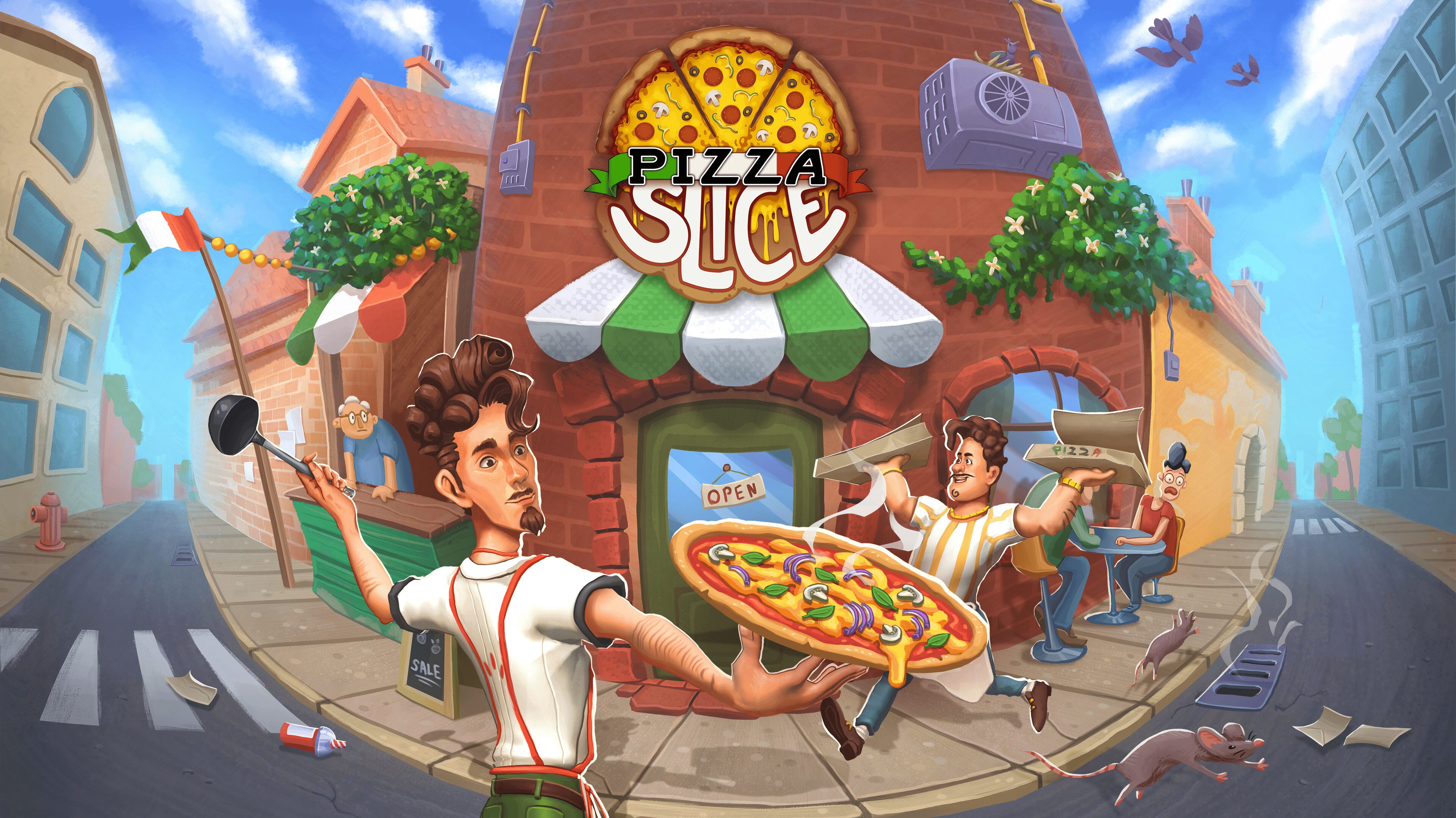 pizza slice steam pizza slice steam