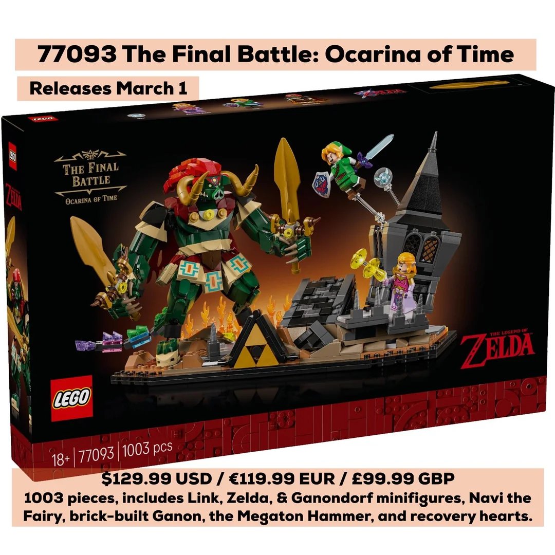 lego ocarina of time the final battle