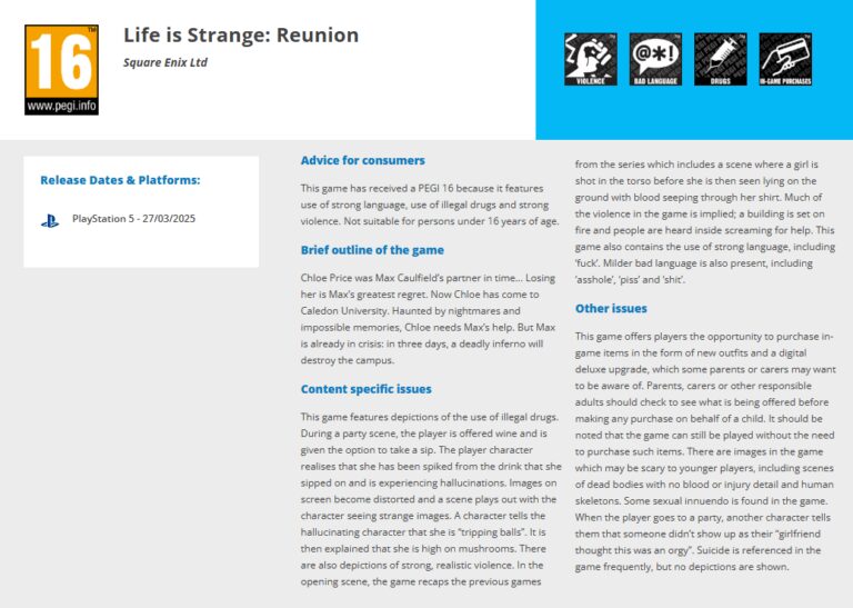 life is strange reunion