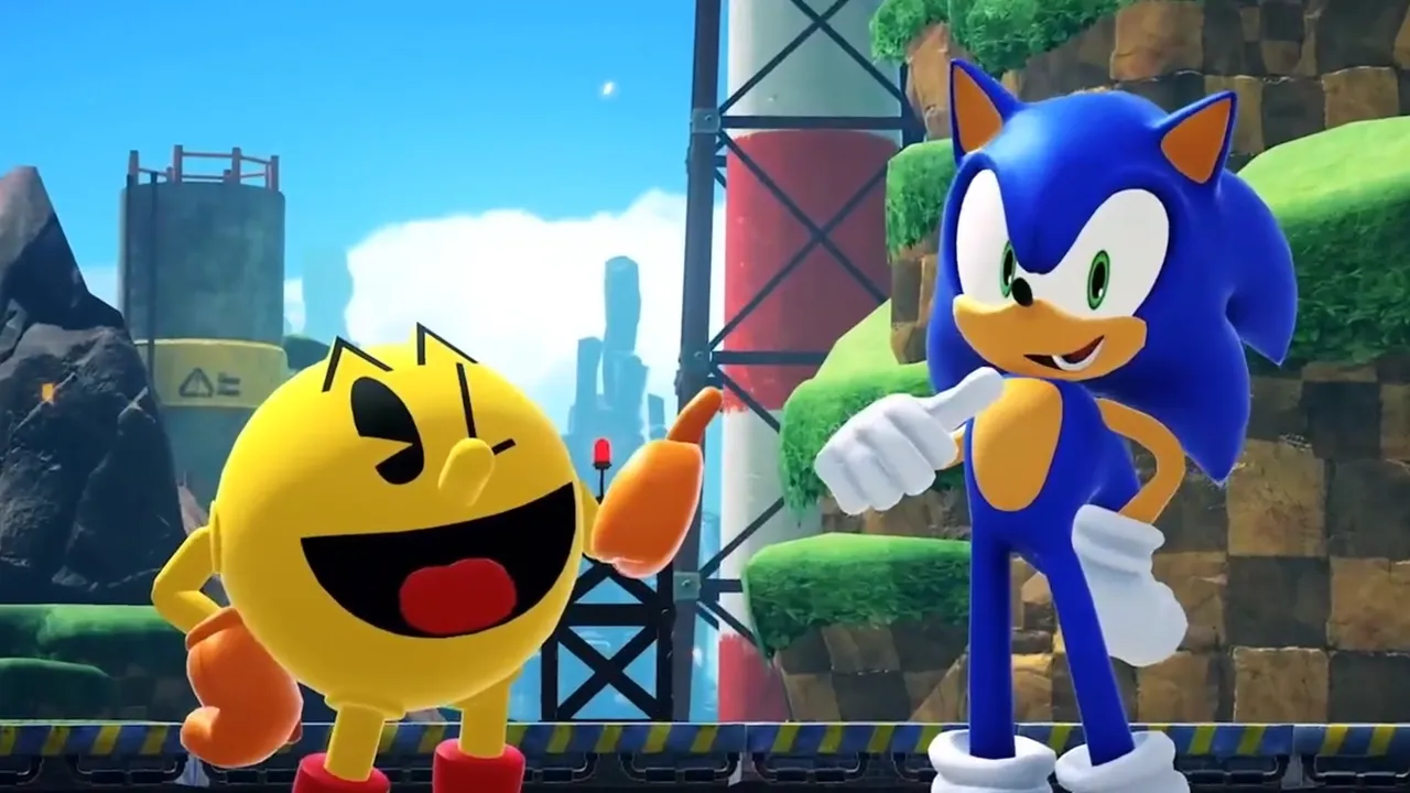 sonic racing pacman sonic racing crossworlds pac-man pack