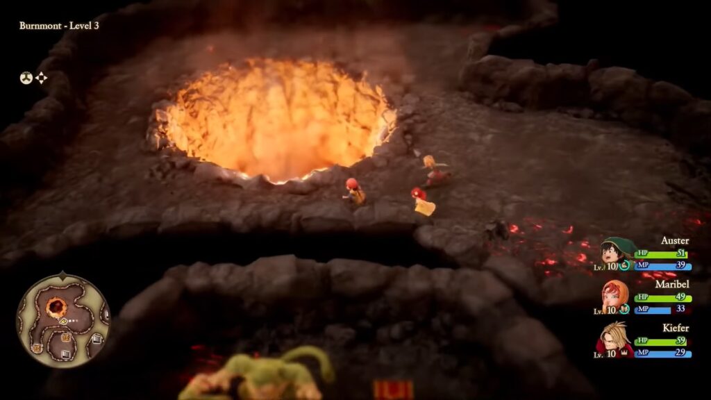 Burnmount dungeon