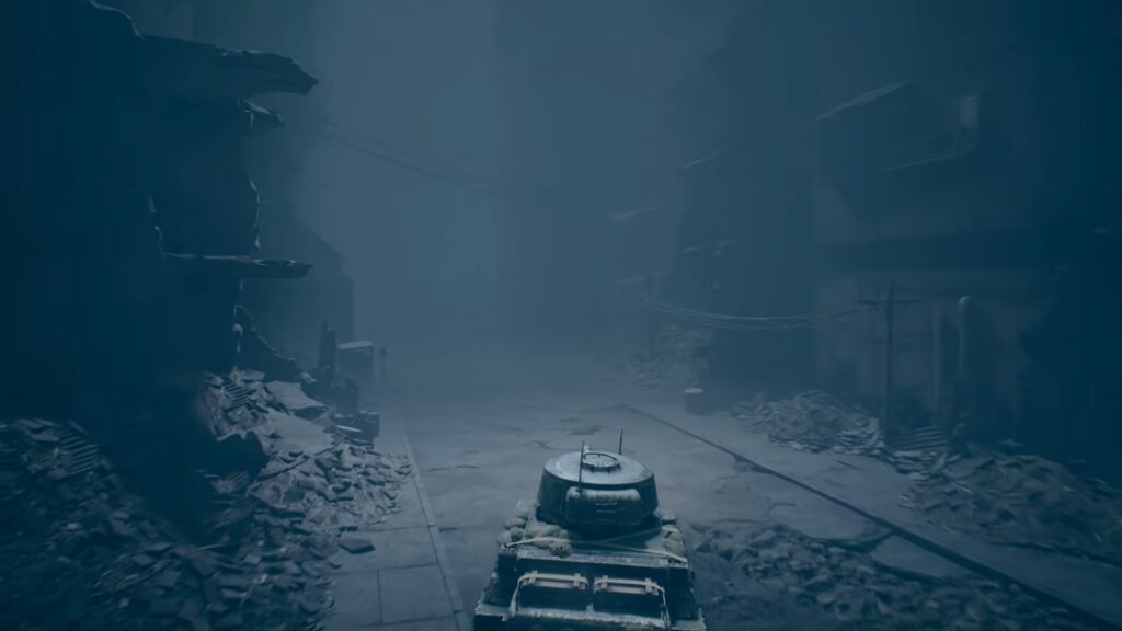 Driving tank