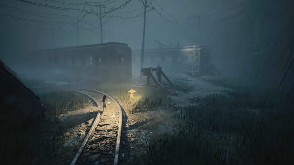Escaping from train