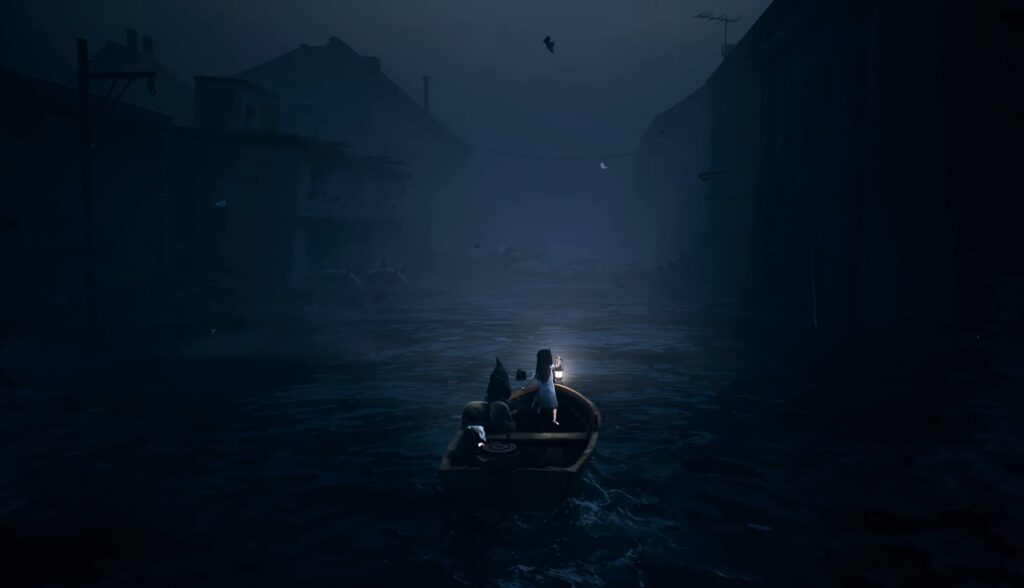 Flooded streets