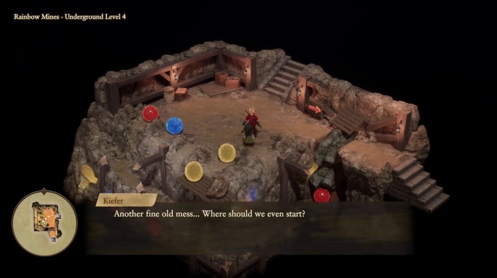 Rainbow mine Underground level 4