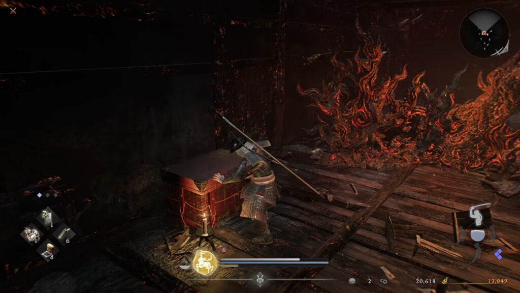 Searching chests