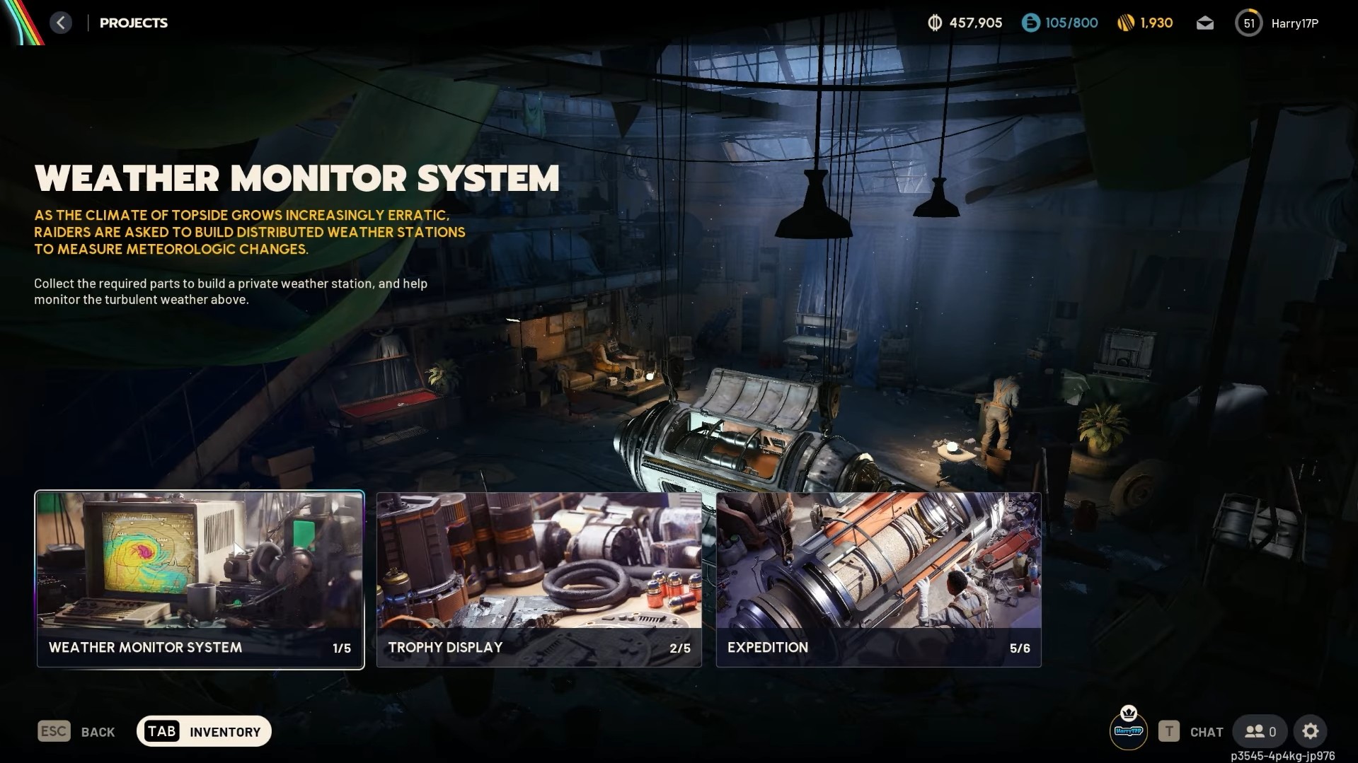 Weather monitor system arc raiders Weather monitor system arc raiders