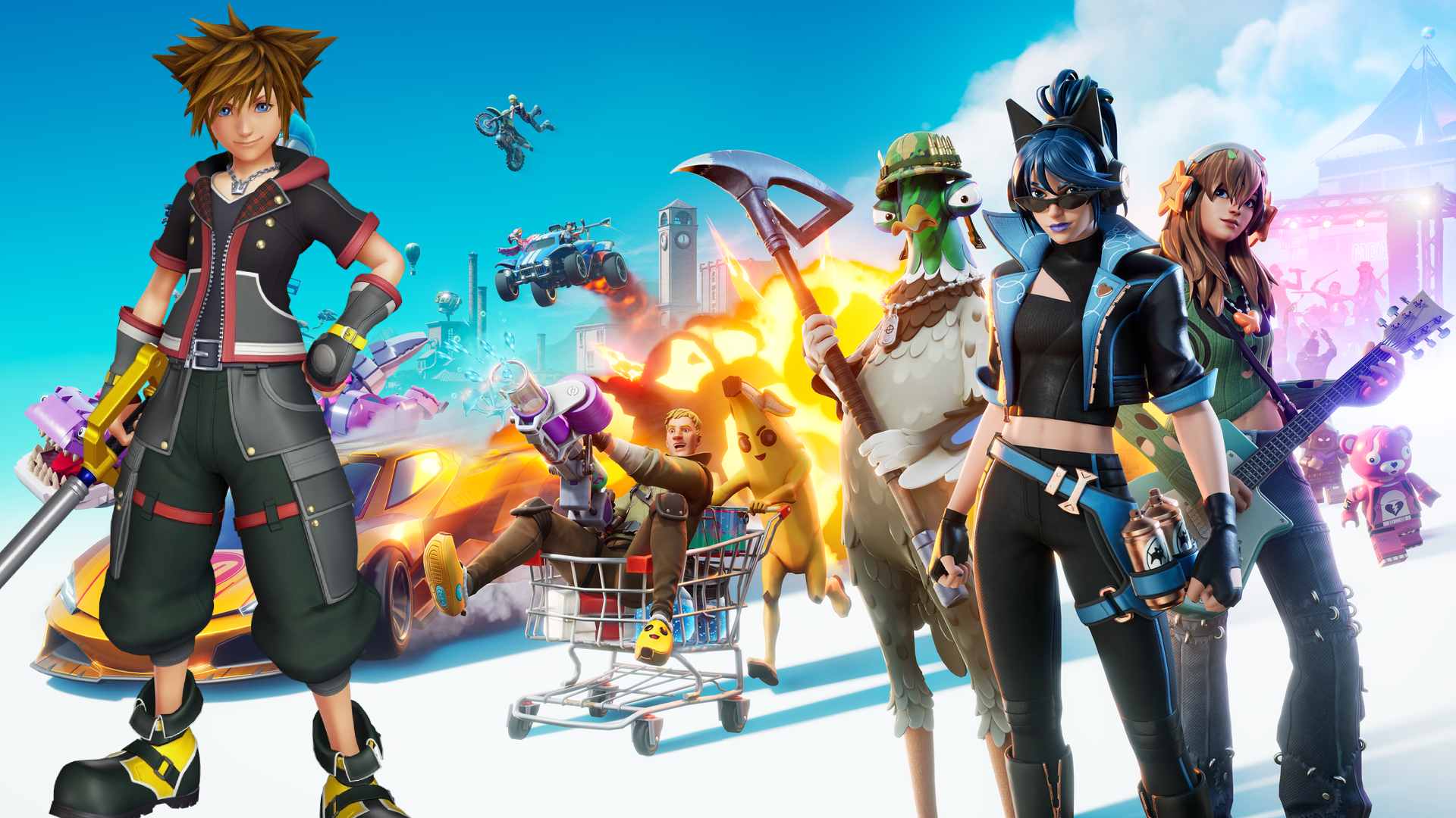 kingdomhearts fortnite kingdom hearts fortnite