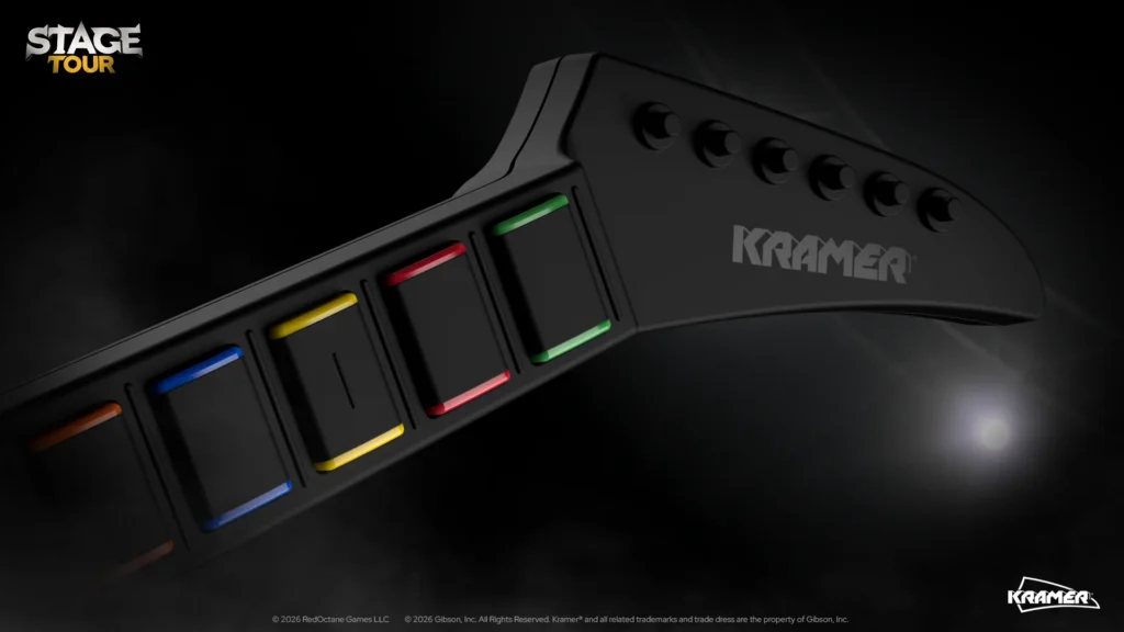 kramer guitar stage tour