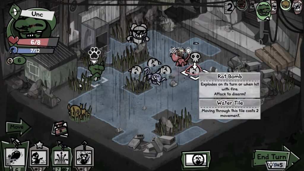 mewgenics combat gameplay