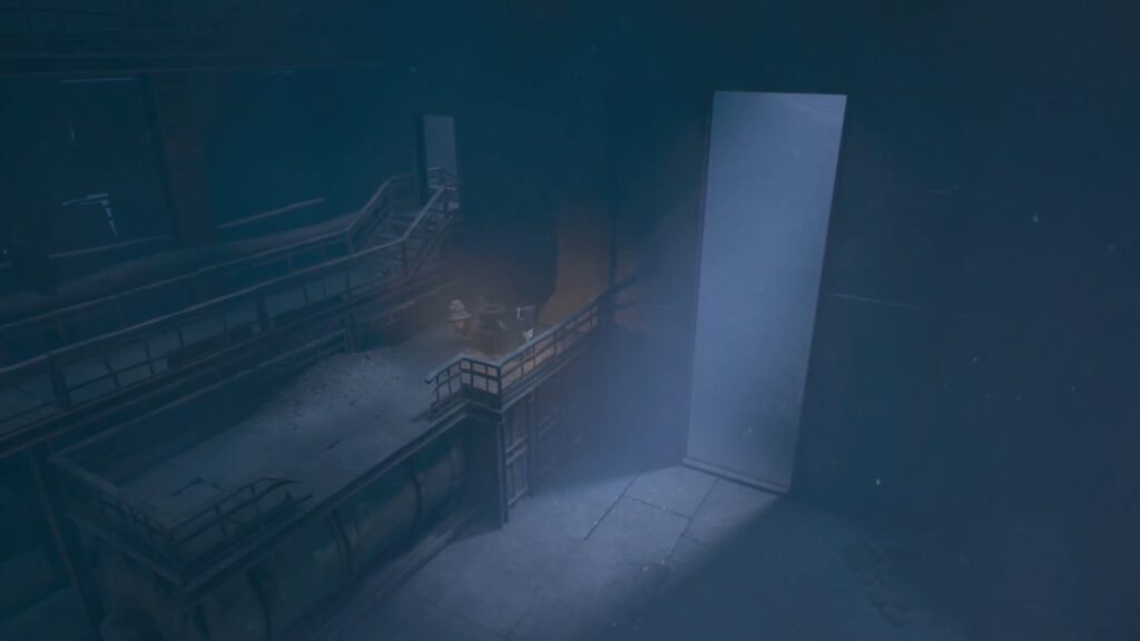 opening door