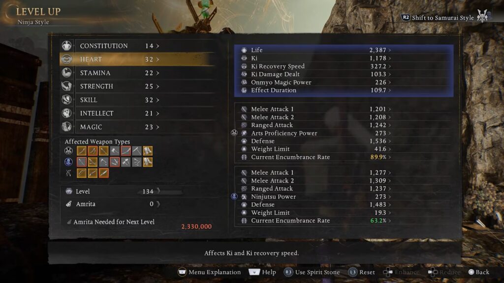 stats lightning sword