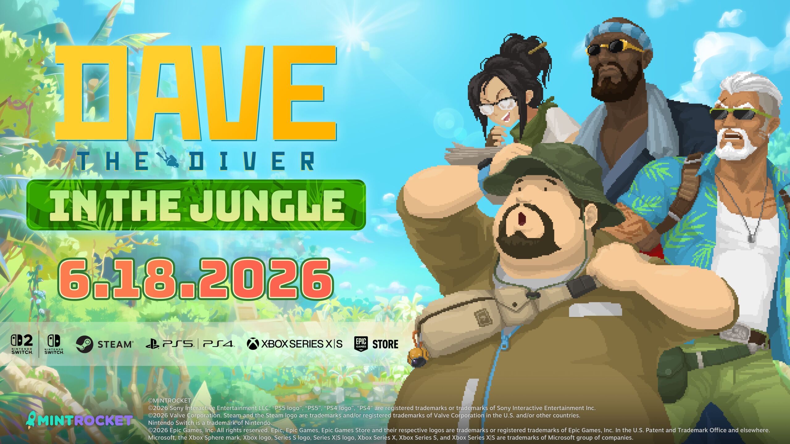 dave the diver into the jungle