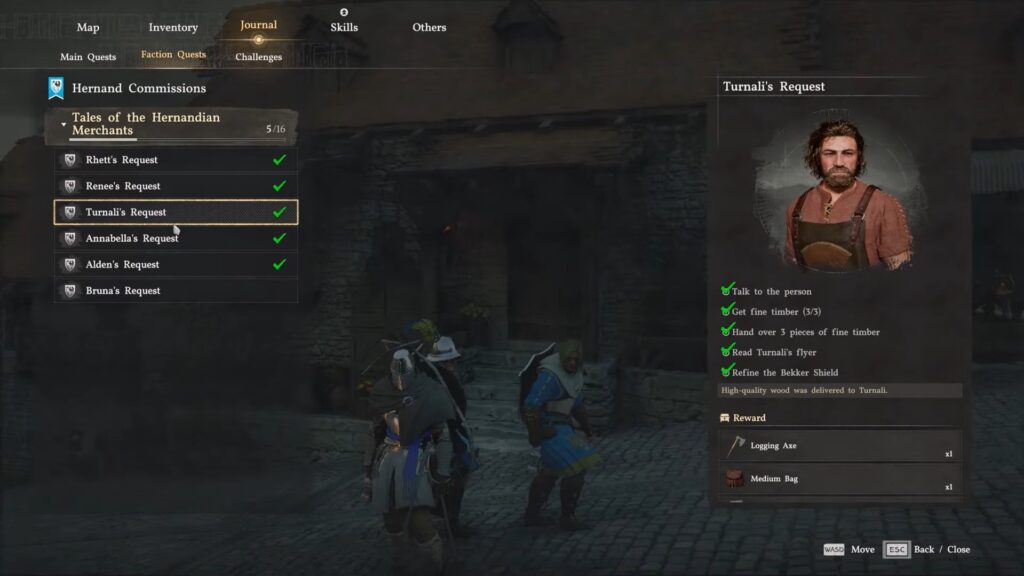 faction quests