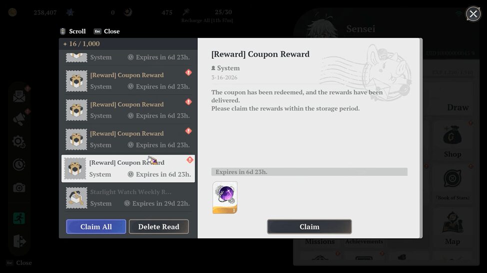 Coupon Reward