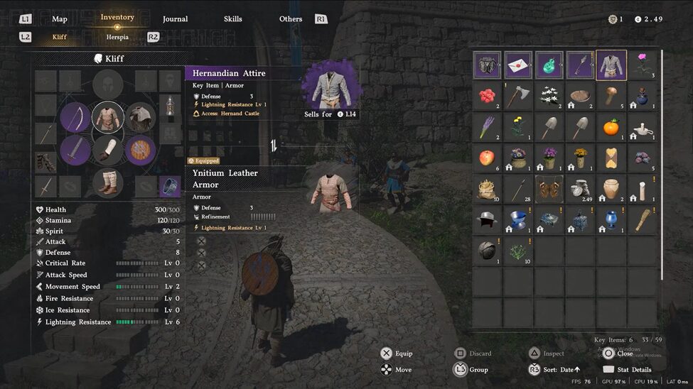 Hernand Ceremonial set