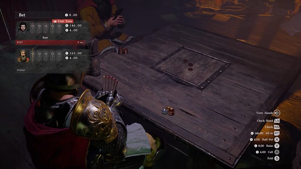 Find the Gambling Table
