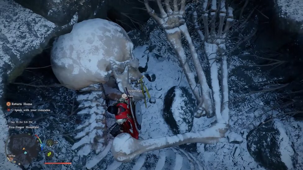 Find the Giant Skeleton