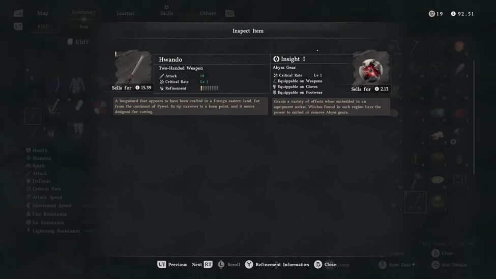Hwando Weapon
