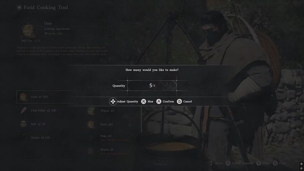 Cooking Mechanics