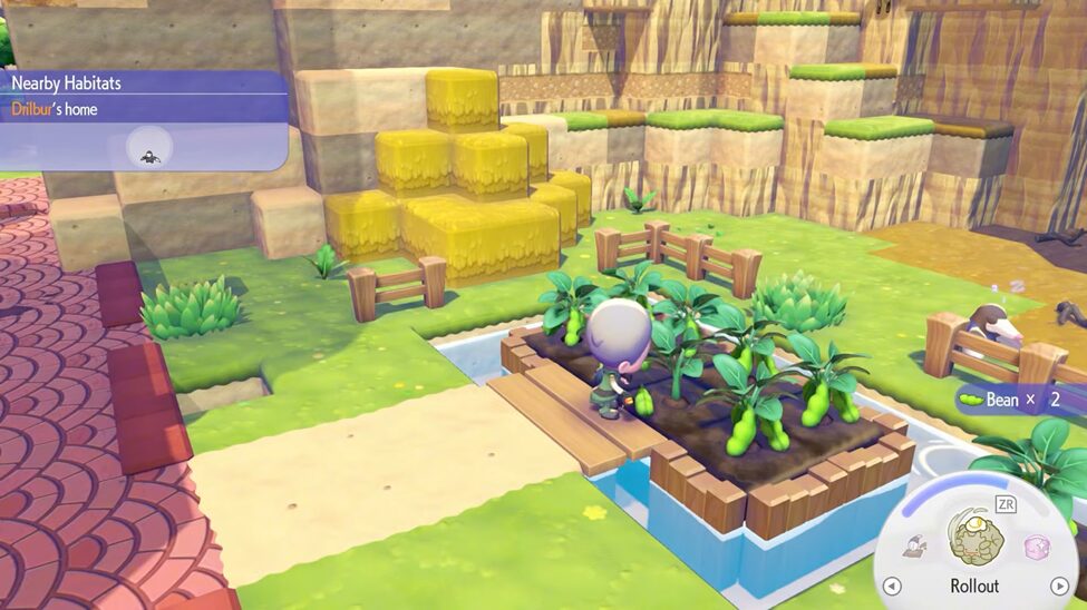 Pick up materials from ground