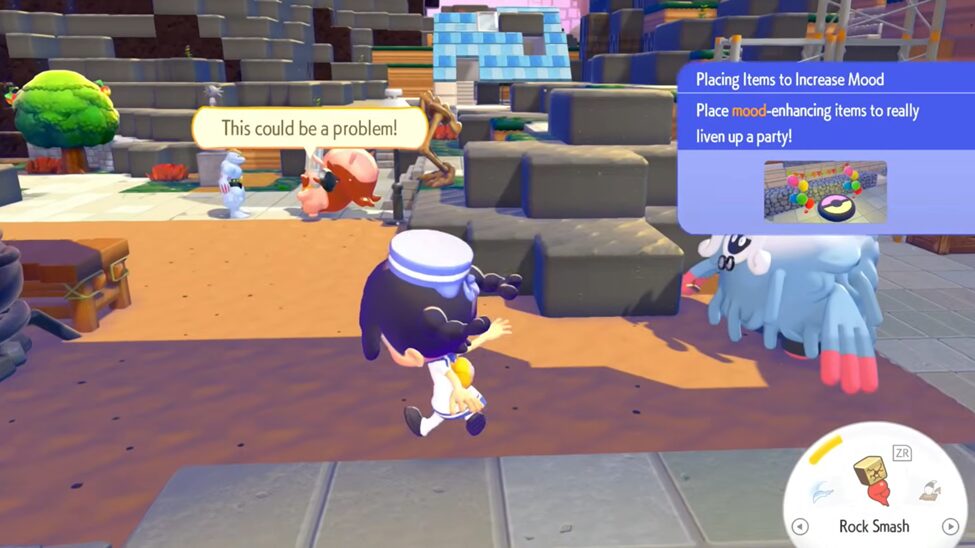 Place items to increase mood