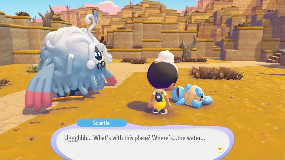 Speak with Squirtle