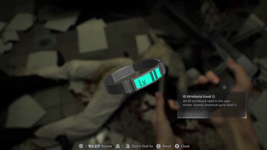 level 2 wristband