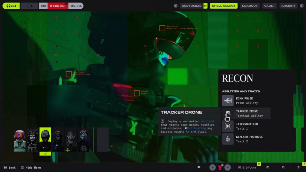 recon shell