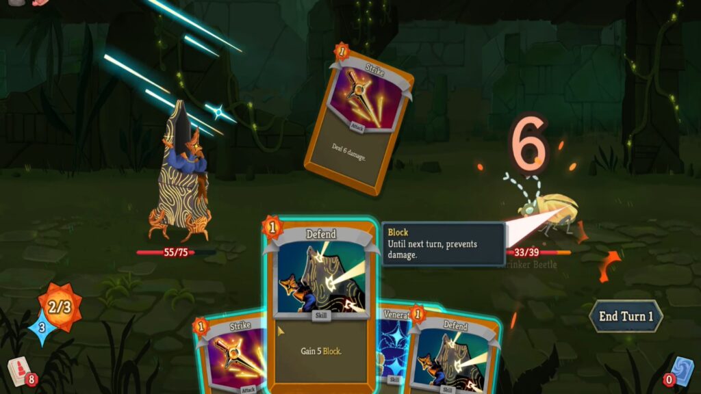 strike card