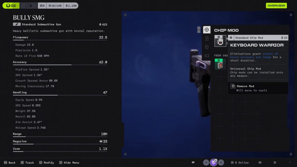 weapon mods