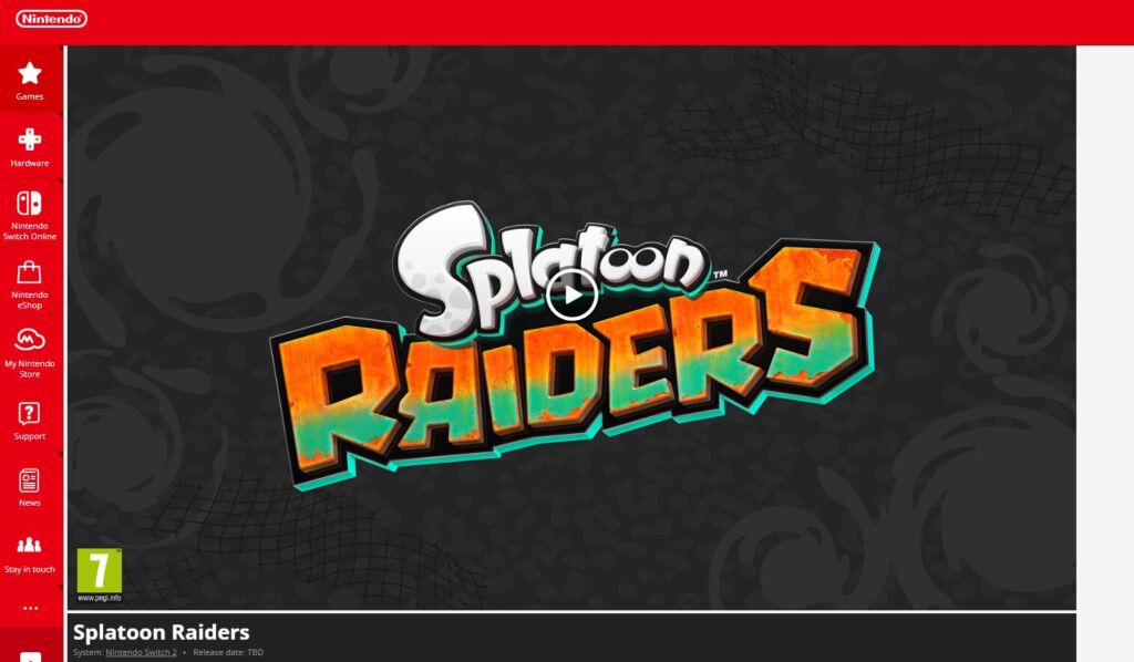 splatoon raiders rating