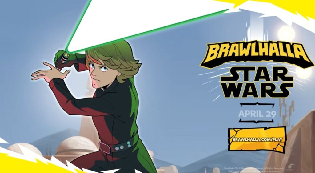 brawlhalla luke skywalker