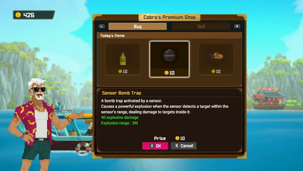 dave the diver cobra shop