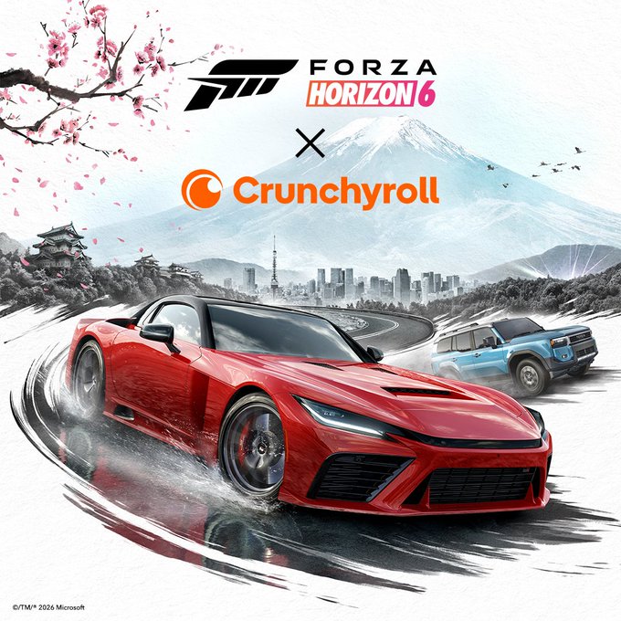 forza horizon 6 crunchyroll