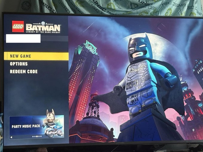 lego batman playable