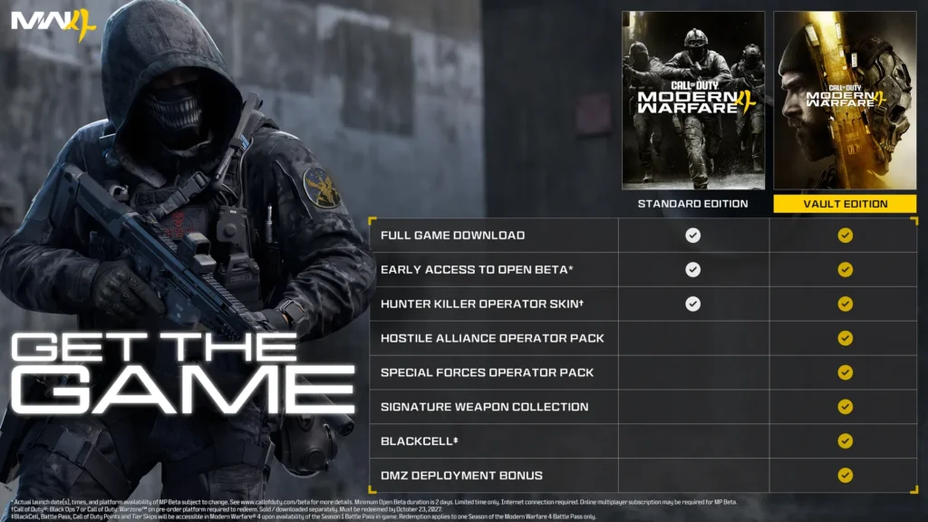 modern warfare 4 vault edition