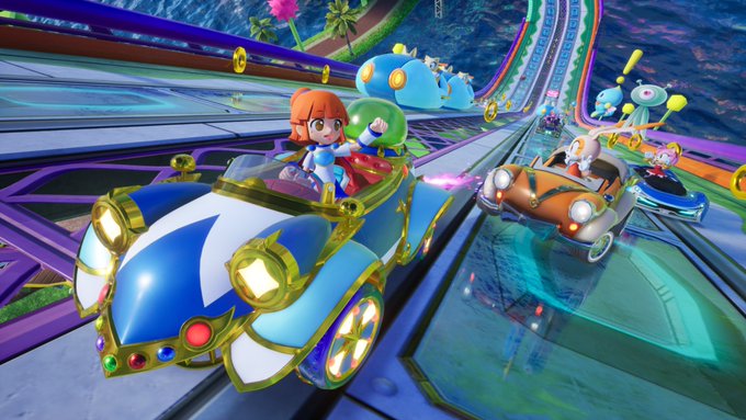 sonic racing crossworlds puyo puyo