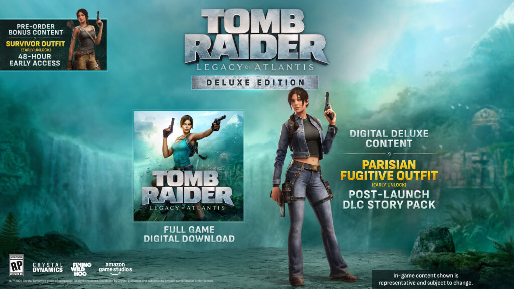 Tomb Raider: Legacy of Atlantis pre-orders