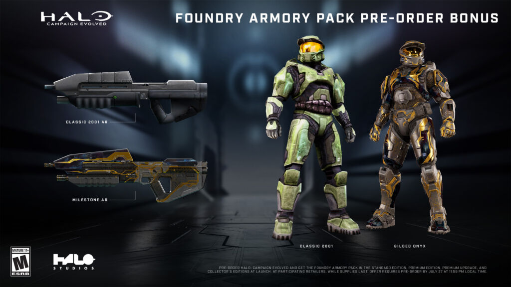 halo campaign evolved pre-order bonus